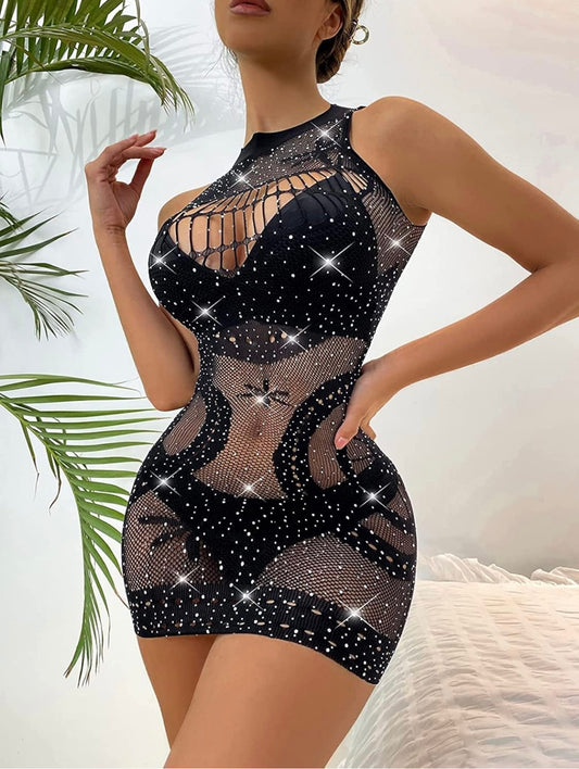 Sparkling Net Dress🦋