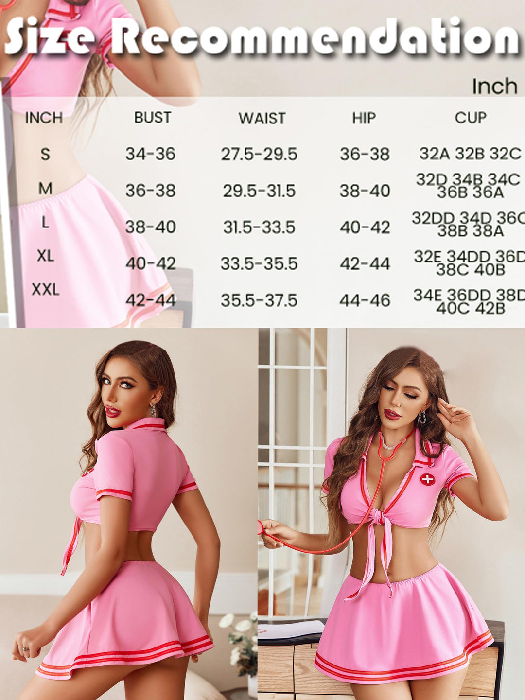 Naughty Nurse Roleplay Costume