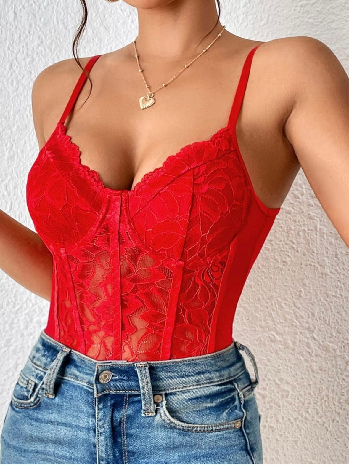 Stylish Bodysuit Flawless Fit & Sheer Seduction