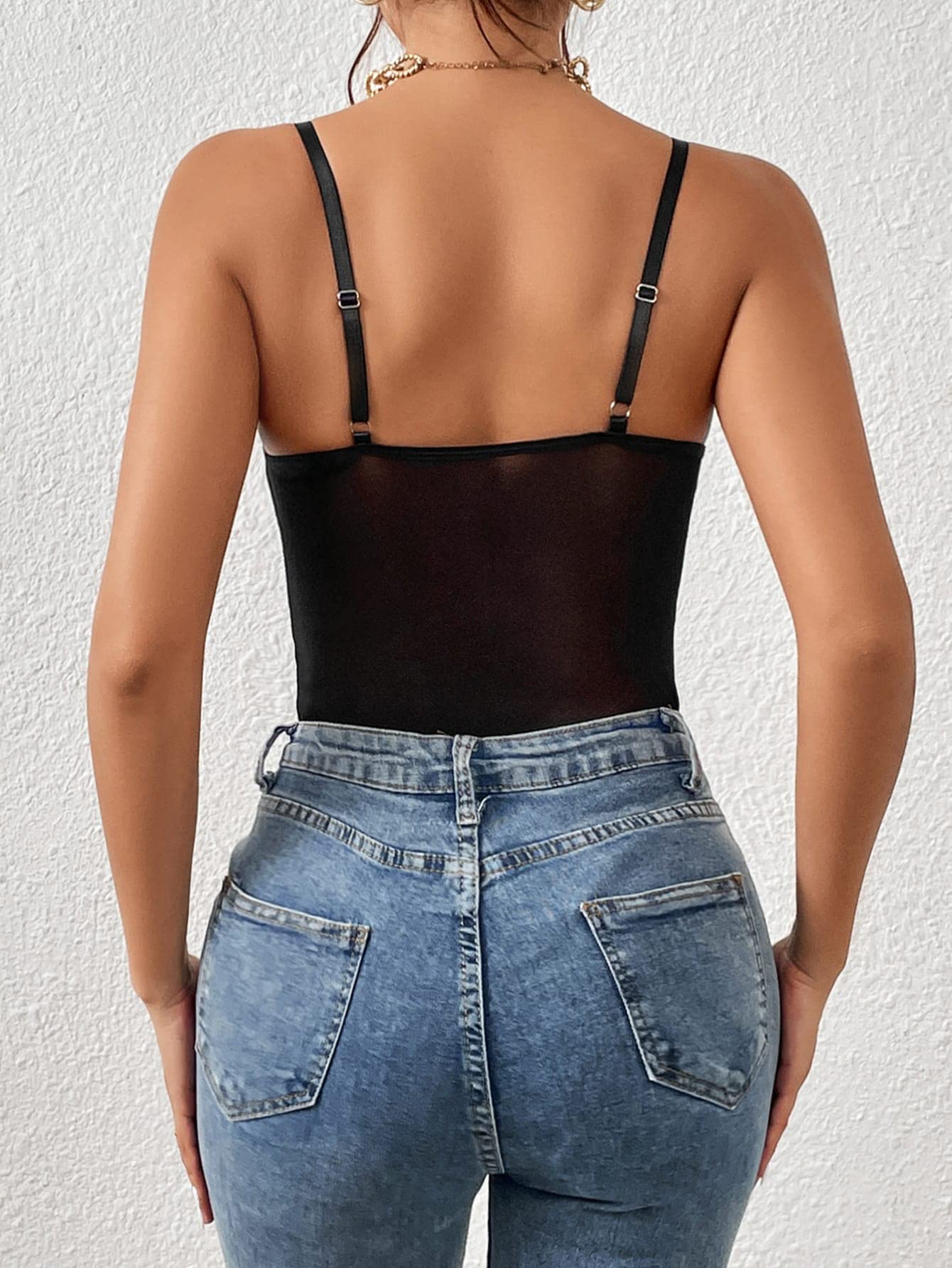 Stylish Bodysuit Flawless Fit & Sheer Seduction