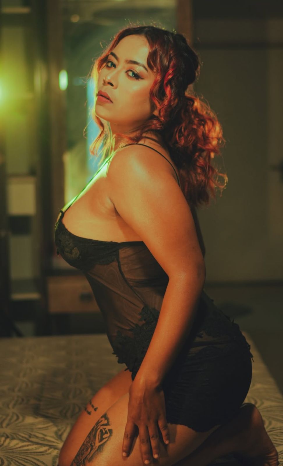 Soft Sin lace Dress