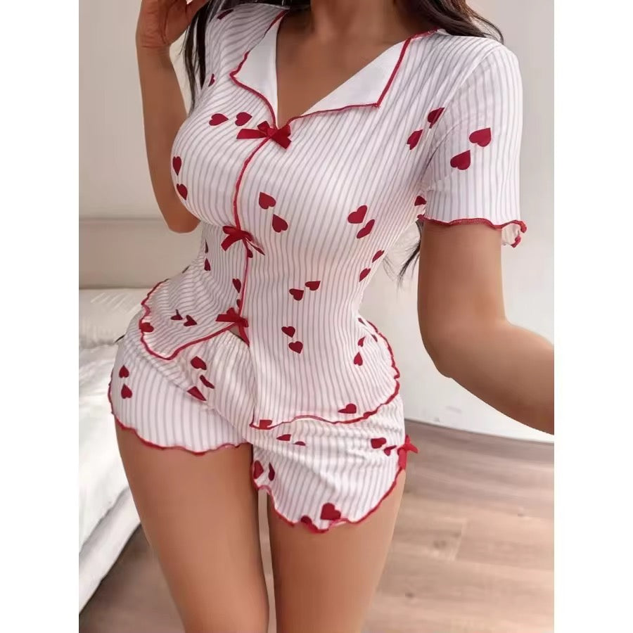 Heartbeat Nightsuit Set