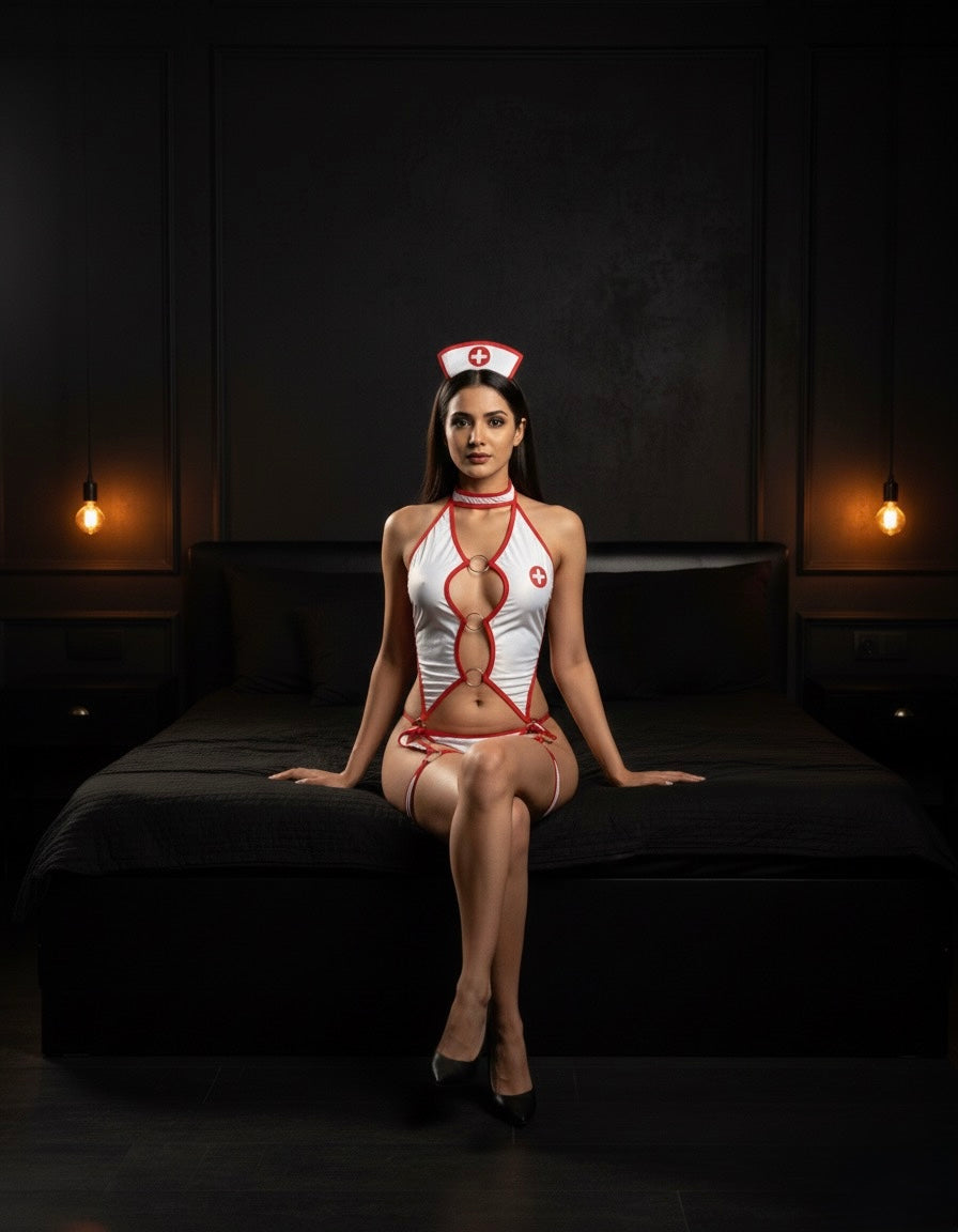 Nurse Cutout Bodysuit