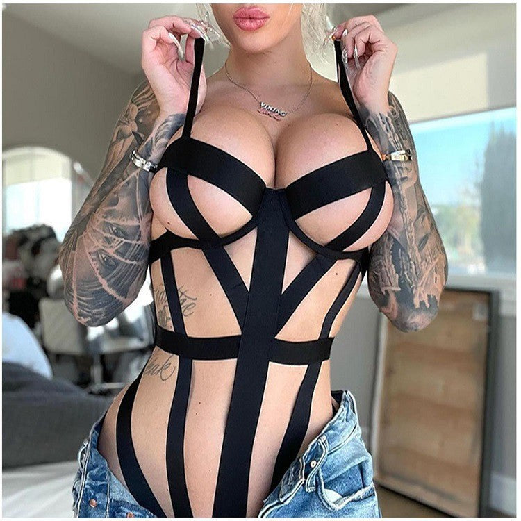 Dark Cage bodysuit