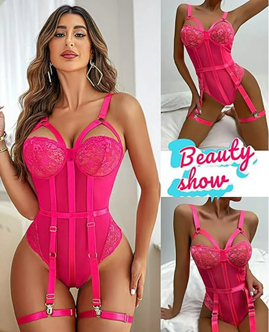 Baddie Garter Set & Bodysuit