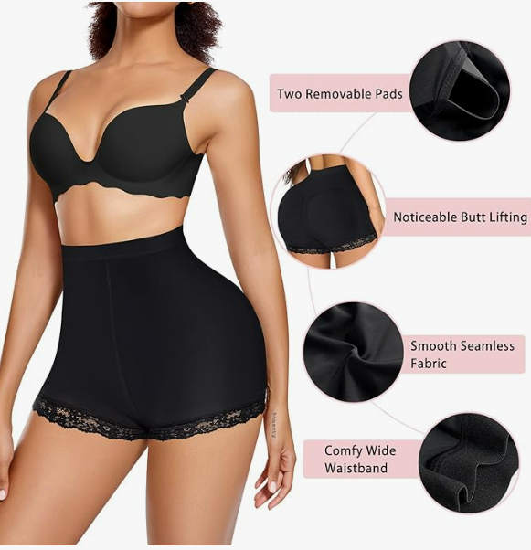 Curve Boost Padded Butt Lifter Shapewear
