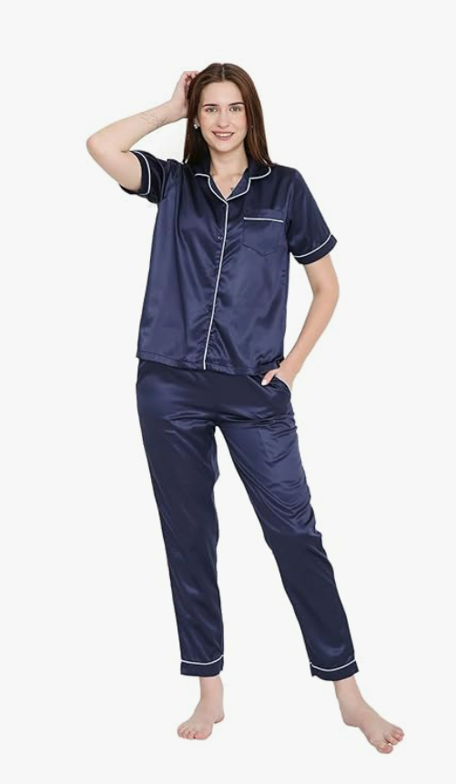 Satin comfy Nightwear Set