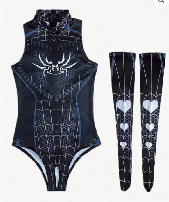 Dark Web Cosplay Bodysuit