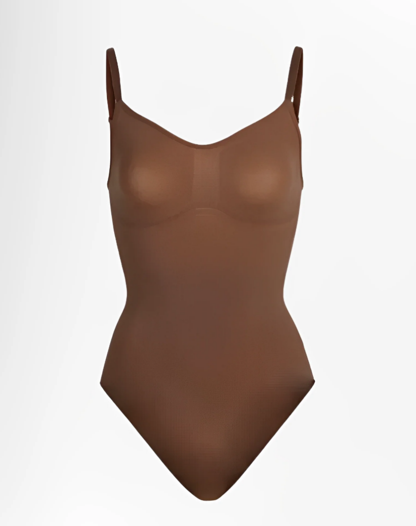Brown Shapewear Bodysuit